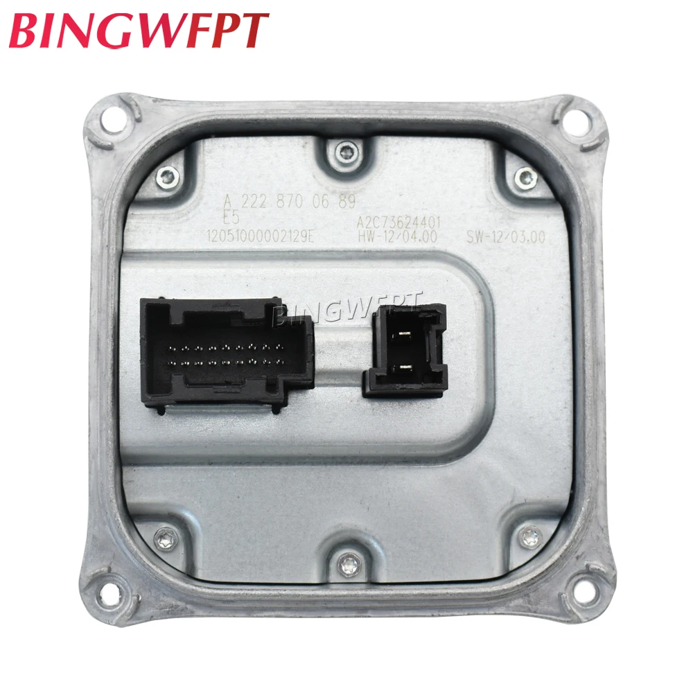 LED Headlight Ballast Control Module For E/S Class W212 W222 W218 W205 A2228700789 2228700789
LED Headlight Ballast Control Module For E/S Class W212 W222 W218 W205 A2228700789 2228700789
