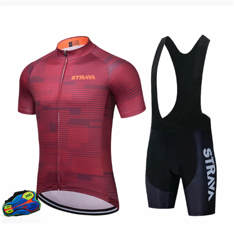 STRAVA 2021 Men's Professional Cycling Wear Set Summer Cycling Jersey Sets, Bicycle Breathable Men's Short Sleeve Cycling Suits
STRAVA 2021 Men's Professional Cycling Wear Set Summer Cycling Jersey Sets, Bicycle Breathable Men's Short Sleeve Cycling Suits