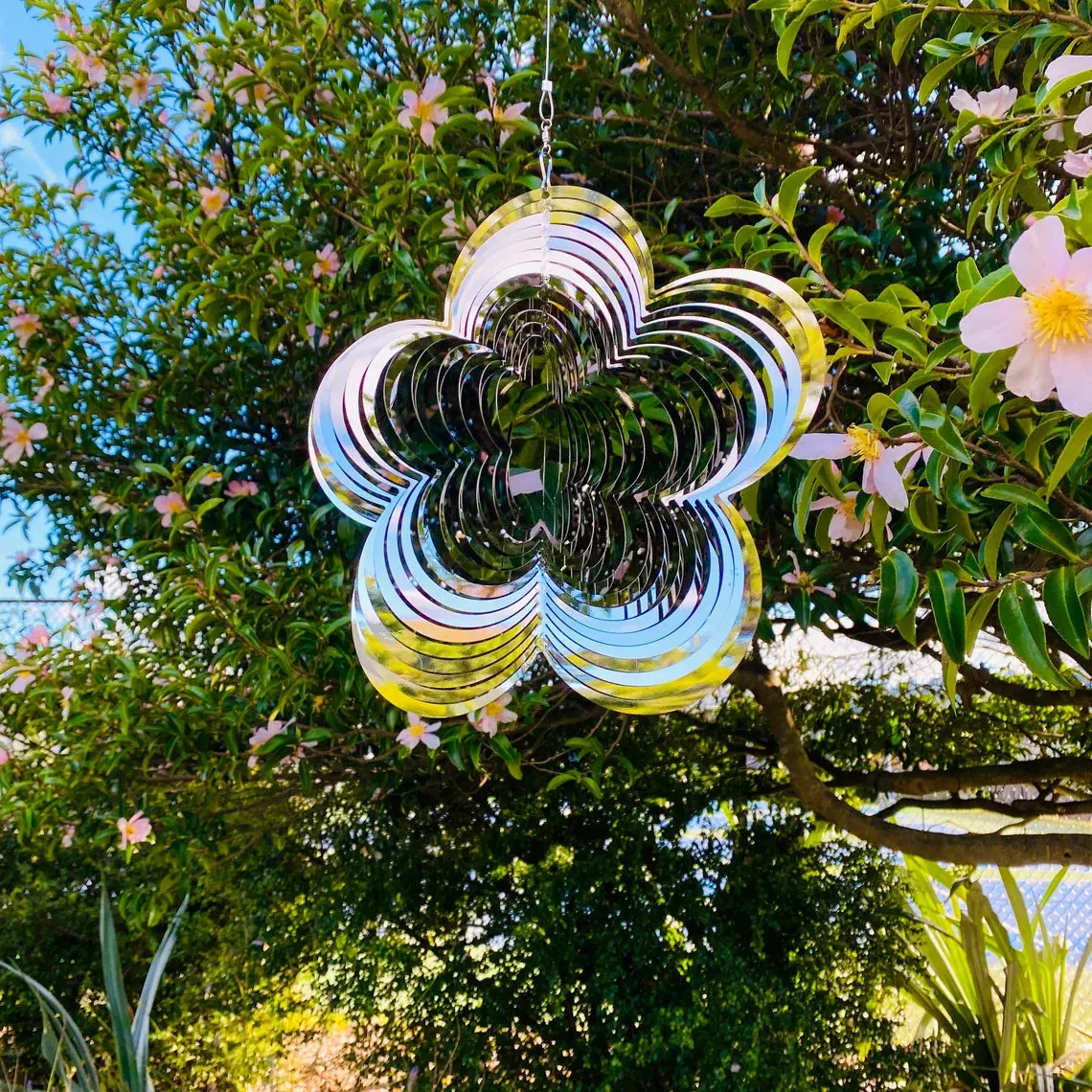 Wind Spinners For Yard And Garden Windmills For The Yard Garden 3D Stainless Steel Cut Metal Art Geometric Pattern Hangings Wind
Wind Spinners For Yard And Garden Windmills For The Yard Garden 3D Stainless Steel Cut Metal Art Geometric Pattern Hangings Wind