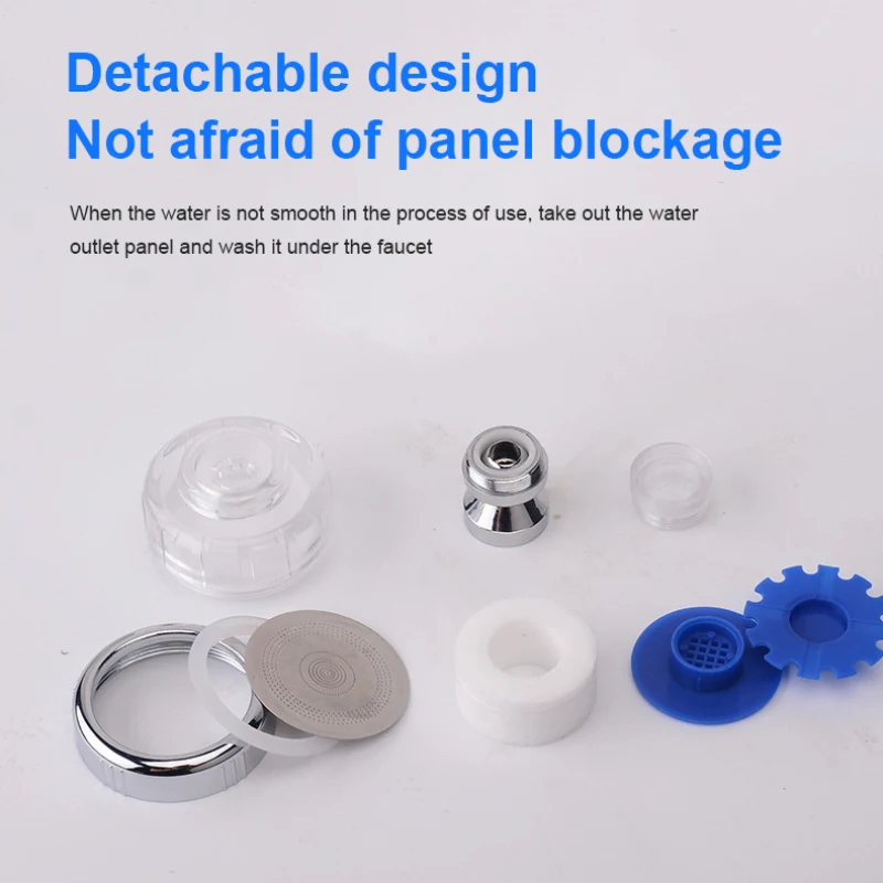 5PCS Tap Water filter Splash-proof Faucet Spout Purifier Kitchen Household Extension Shower Water-saving Universal Artifact Tool
5PCS Tap Water filter Splash-proof Faucet Spout Purifier Kitchen Household Extension Shower Water-saving Universal Artifact Tool