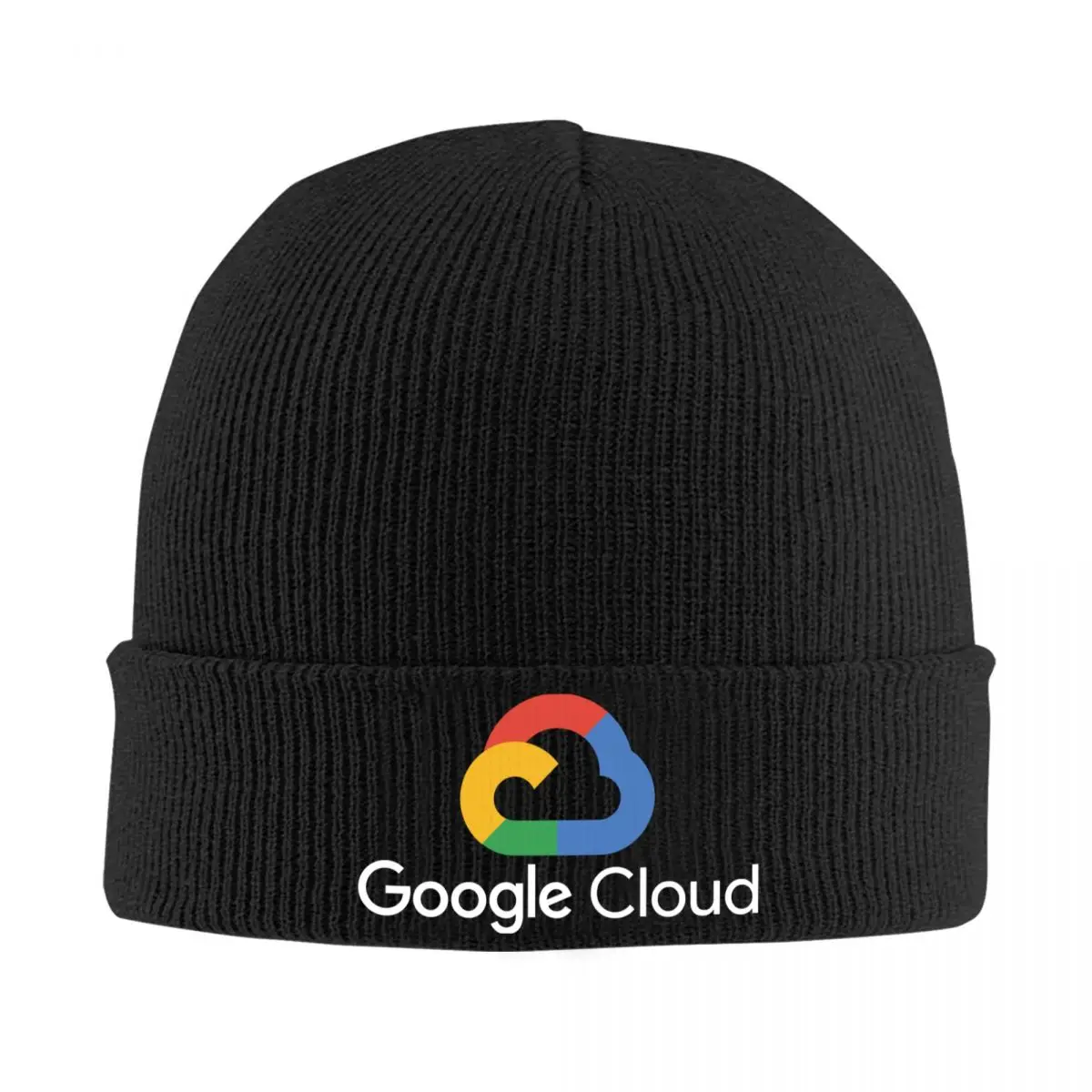 Вязаные шапки Google Cloud головные уборы шапочки облегающие Теплая Лыжная Шапка
