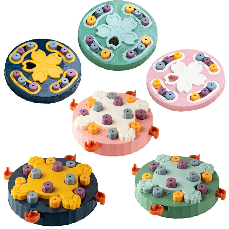 Pet Supplies Cat Dog Turntable Eating Anti-choking Food Puzzle Feeding Interactive Toy Slow Food Tray
Pet Supplies Cat Dog Turntable Eating Anti-choking Food Puzzle Feeding Interactive Toy Slow Food Tray