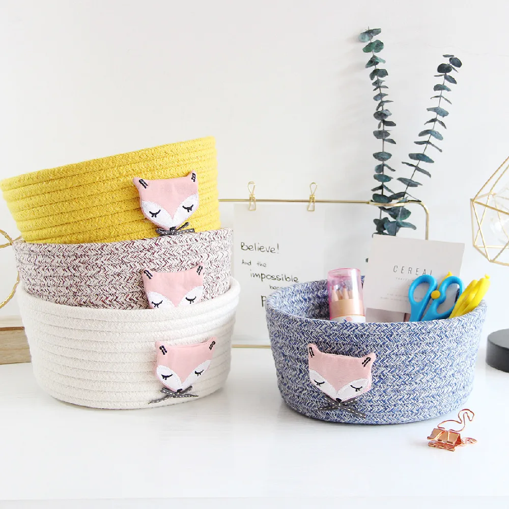 Cute Storage Basket Simple Desktop Tool Box Fruit Pot Plant Flower Basket Toy Snack Storage Box Girls Home Wardrobe Organizer 
Cute Storage Basket Simple Desktop Tool Box Fruit Pot Plant Flower Basket Toy Snack Storage Box Girls Home Wardrobe Organizer