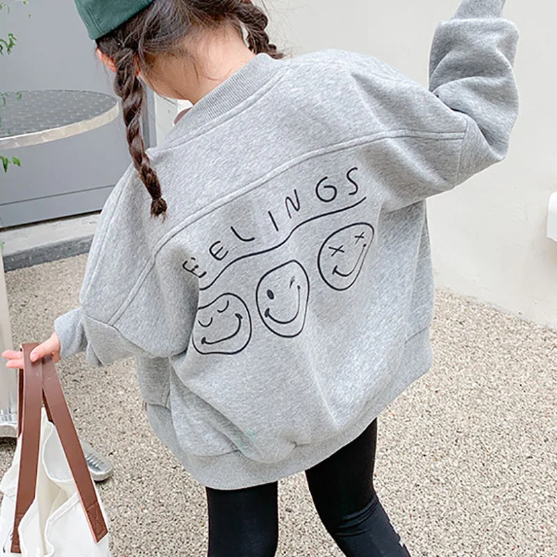 Spring Autumn Girls Coat Fashion Children Jackets Baby Kids Long Sleeve V-Neck Zipper Tops 2021 New Children Girls Casual Jacket
Spring Autumn Girls Coat Fashion Children Jackets Baby Kids Long Sleeve V-Neck Zipper Tops 2021 New Children Girls Casual Jacket