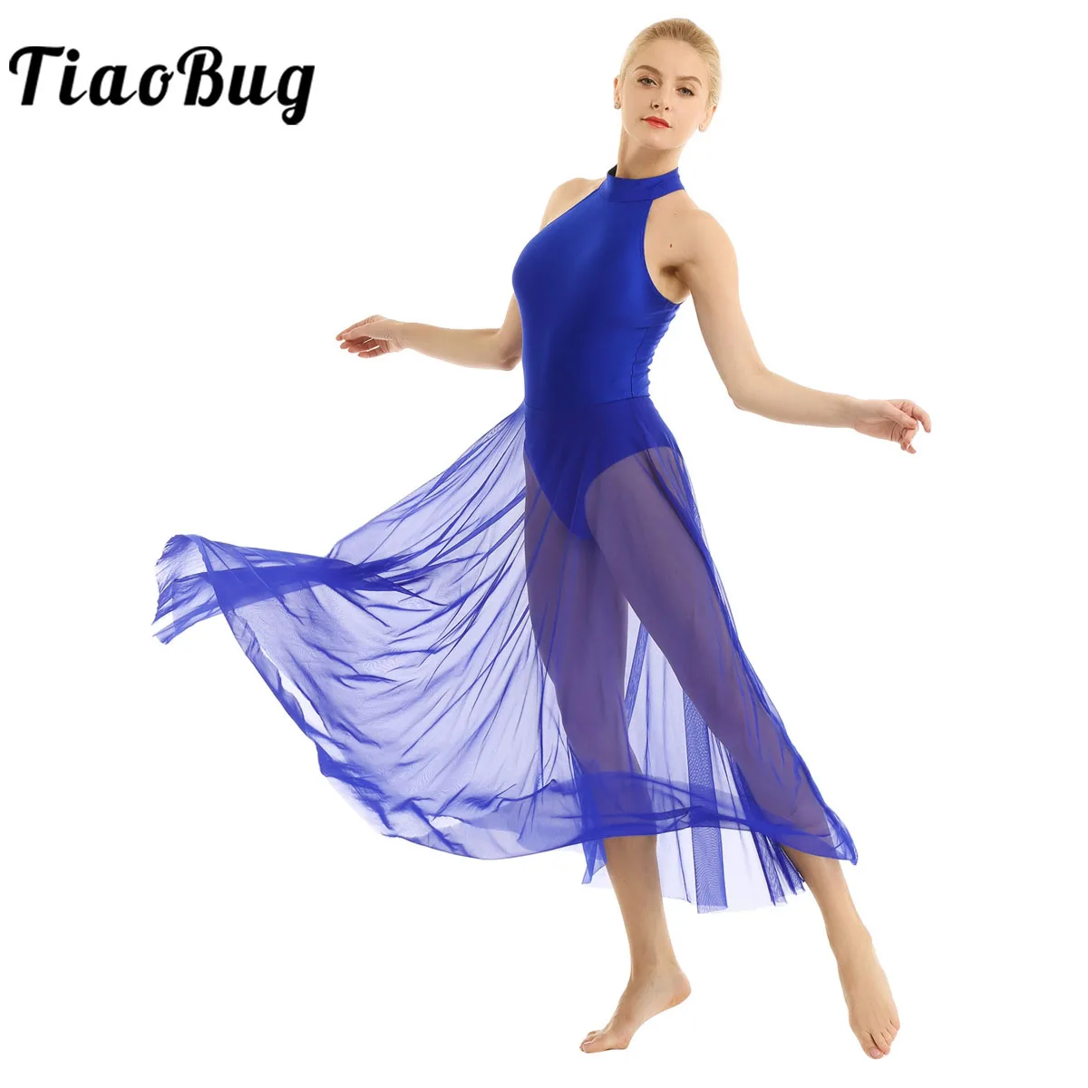 Womens Modern Contemporary Lyrical Leotard Ballet Dance Dress Sheer Mesh Ballet Leotards Bodysuit with Mesh Skirt Long Dress
Womens Modern Contemporary Lyrical Leotard Ballet Dance Dress Sheer Mesh Ballet Leotards Bodysuit with Mesh Skirt Long Dress