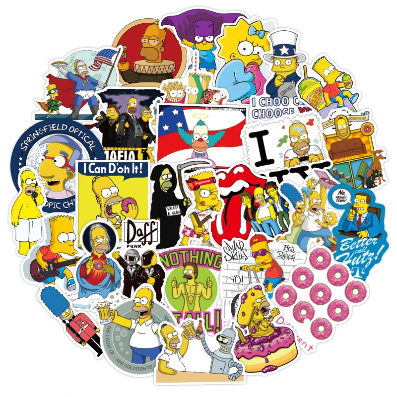 10/30/50/100Pcs The Simpsons Stickers Manga Anime Sticker Laptop Pvc Cartoon Graffiti Waterproof Decals Kids Classic Toys Gifts
10/30/50/100Pcs The Simpsons Stickers Manga Anime Sticker Laptop Pvc Cartoon Graffiti Waterproof Decals Kids Classic Toys Gifts