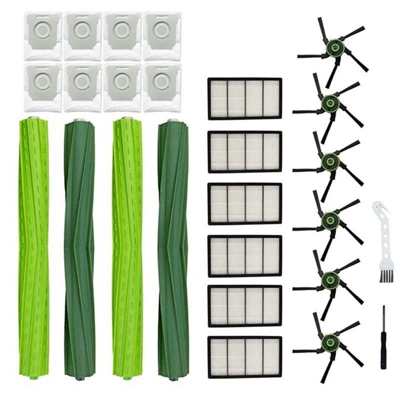Roller Brush Side Brush Filter Replacement Accessories For Irobot Roomba S Series S9 S9+ Vacuum Cleaner
Roller Brush Side Brush Filter Replacement Accessories For Irobot Roomba S Series S9 S9+ Vacuum Cleaner