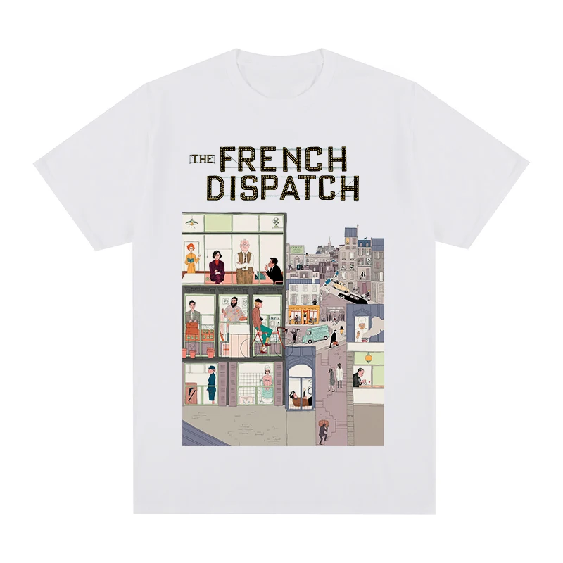 the french dispatch Timothee Chalamet T-shirt Wes Anderson Cotton Men T shirt New TEE TSHIRT Womens Tops
the french dispatch Timothee Chalamet T-shirt Wes Anderson Cotton Men T shirt New TEE TSHIRT Womens Tops