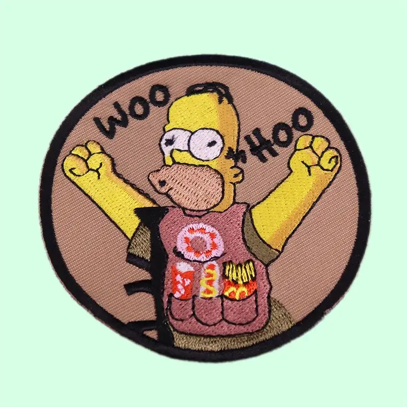American Animated Sitcom Simpson's Knitting Embroidery Brooch Enamel Pin Denim Lapel Bag Pin Metal Badge Jewelry Gift For Friend
American Animated Sitcom Simpson's Knitting Embroidery Brooch Enamel Pin Denim Lapel Bag Pin Metal Badge Jewelry Gift For Friend