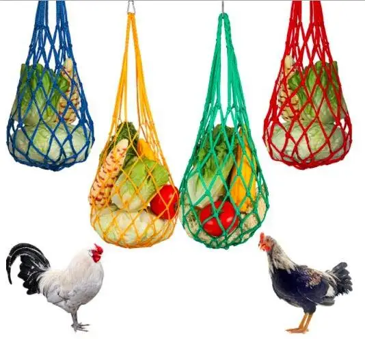 4 Pcs Vegetable Hanging Feeder Feeding Net Bags Treat Feeding Tool with Hook for Rooster Hen Bird chicken chicken chicken
4 Pcs Vegetable Hanging Feeder Feeding Net Bags Treat Feeding Tool with Hook for Rooster Hen Bird chicken chicken chicken