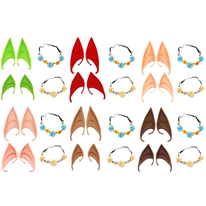 Q1QC Your Cosplay Look with Elf Ears and Flower Headbands 
Q1QC Your Cosplay Look with Elf Ears and Flower Headbands