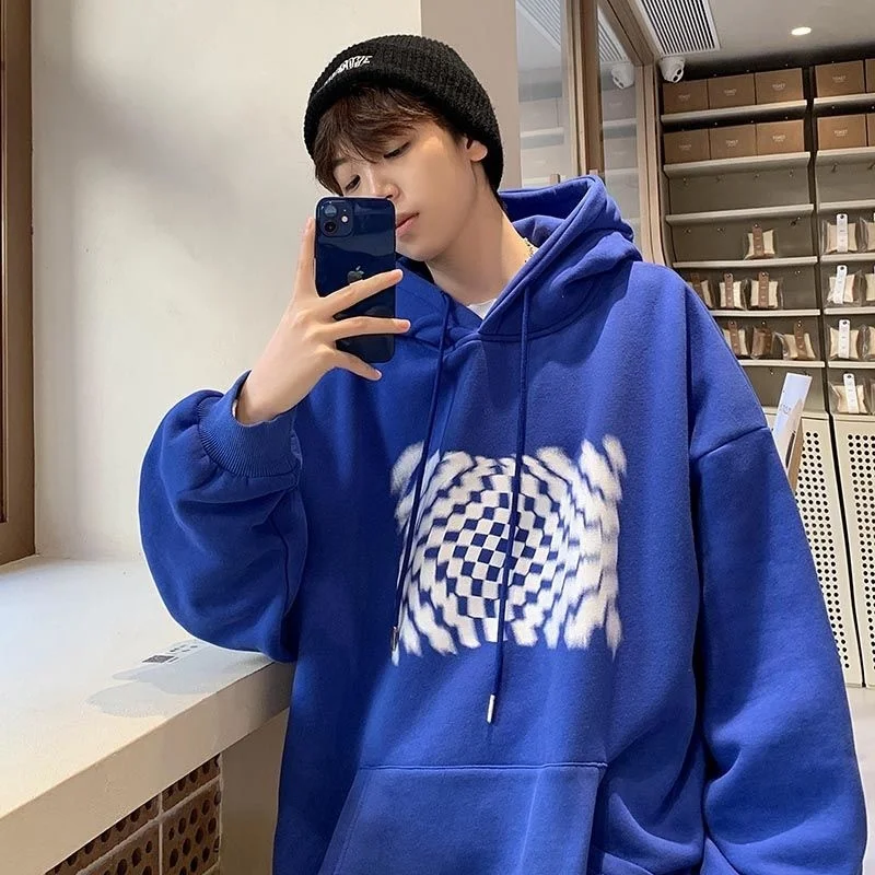 NoEstaMal Checkered Men Hoodies Oversized Streetwear Spring New Sweatshirts Hip Hop Korean Blue Male Fashion Hooded Pullovers
NoEstaMal Checkered Men Hoodies Oversized Streetwear Spring New Sweatshirts Hip Hop Korean Blue Male Fashion Hooded Pullovers