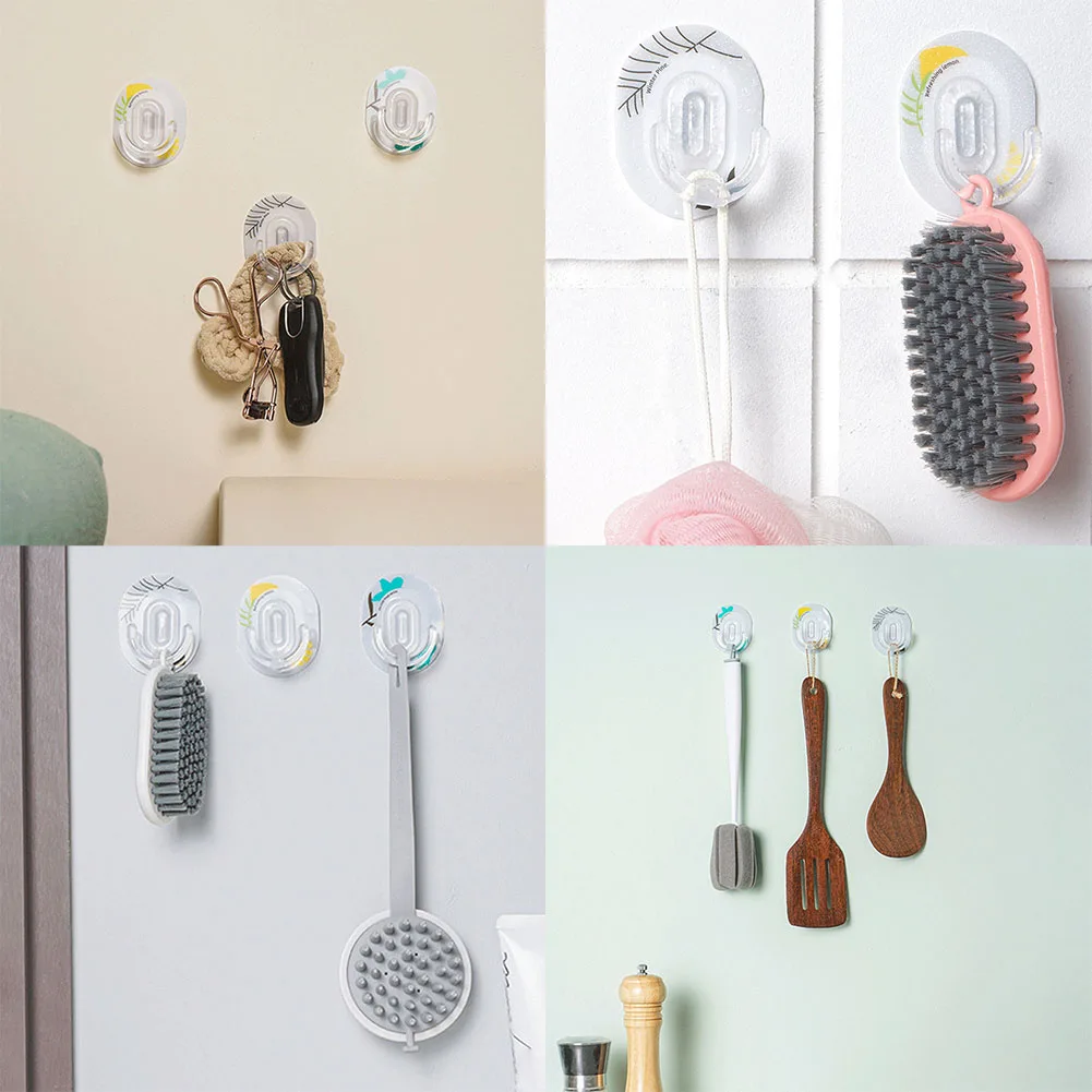 Multi-Purpose Hooks No Punching bathroom Organization Storage Shelf Strong Wall Mounted Clock Photo Hanging Home Accessories
Multi-Purpose Hooks No Punching bathroom Organization Storage Shelf Strong Wall Mounted Clock Photo Hanging Home Accessories