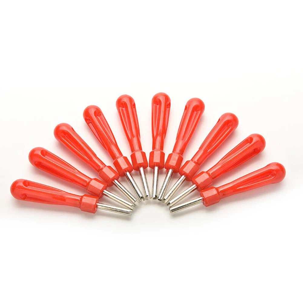 10pcs Tire Valve Core Removal Tool Tire Valve Core Wrench Spanner Tire Repair Tool Valve Core Screwdriver For Car Bicycle
10pcs Tire Valve Core Removal Tool Tire Valve Core Wrench Spanner Tire Repair Tool Valve Core Screwdriver For Car Bicycle