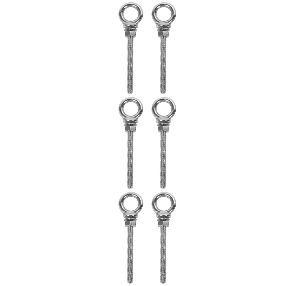 Screw Eye Bolt Hook Lifting Hooks Ring Stainless Steel Bolts Shoulder Eyes Down Tie Bow Fasterners Male Machinery Thread
Screw Eye Bolt Hook Lifting Hooks Ring Stainless Steel Bolts Shoulder Eyes Down Tie Bow Fasterners Male Machinery Thread