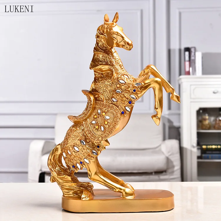 New Products Animal Horse Creative Home Furnishing Decoration Resin Crafts Living Room Animal Desktop Decoration Decoration
New Products Animal Horse Creative Home Furnishing Decoration Resin Crafts Living Room Animal Desktop Decoration Decoration