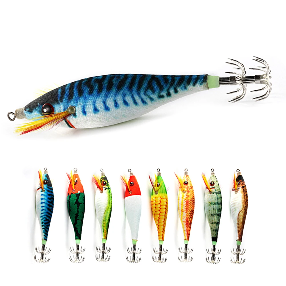 Fishing Lure Artificial Crankbait Bait 70mm 10g Squid Jigs Luminous Lifelike Squid Octopus Bait Fishing Saltwater Fishing Tackle
Fishing Lure Artificial Crankbait Bait 70mm 10g Squid Jigs Luminous Lifelike Squid Octopus Bait Fishing Saltwater Fishing Tackle