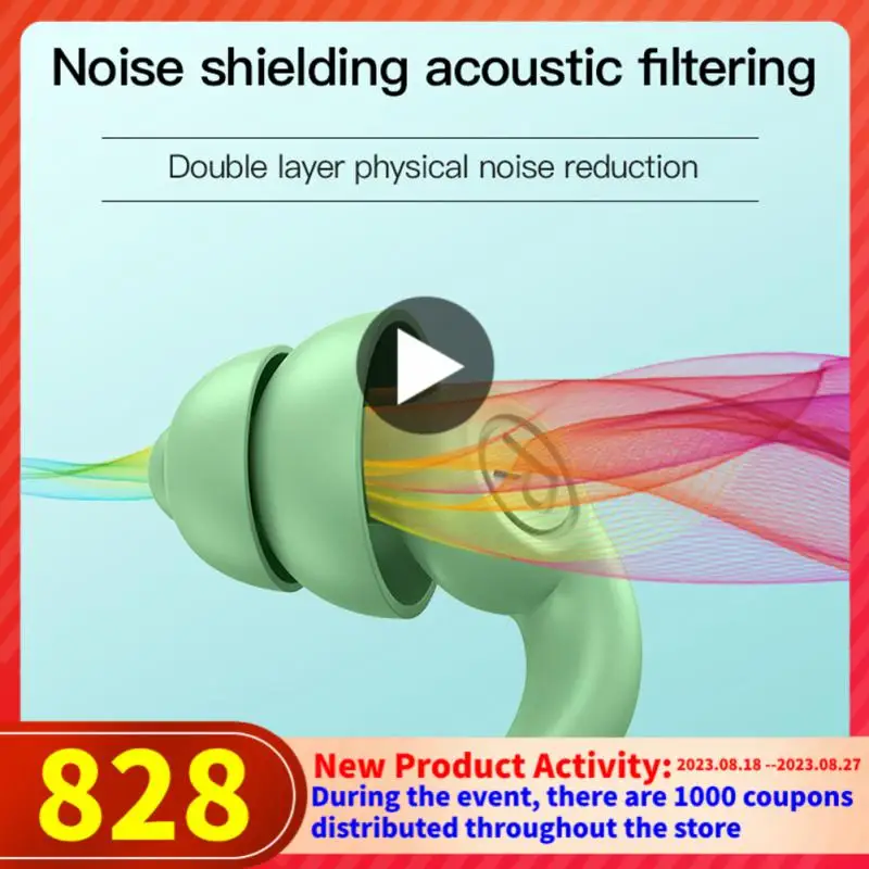 Swimming Ear Plugs Waterproof Anti Noise Silicone Earplugs For Sleeping Diving Surf Soft Comfort Natation Swimming Ear Protector
Swimming Ear Plugs Waterproof Anti Noise Silicone Earplugs For Sleeping Diving Surf Soft Comfort Natation Swimming Ear Protector