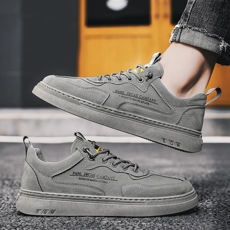 Мужские кожаные кроссовки на толстой подошве, Повседневные Дышащие Мягкие Нескользящие кроссовки в британском стиле, весна 2022
Мужские кожаные кроссовки на толстой подошве, Повседневные Дышащие Мягкие Нескользящие кроссовки в британском стиле, весна 2022