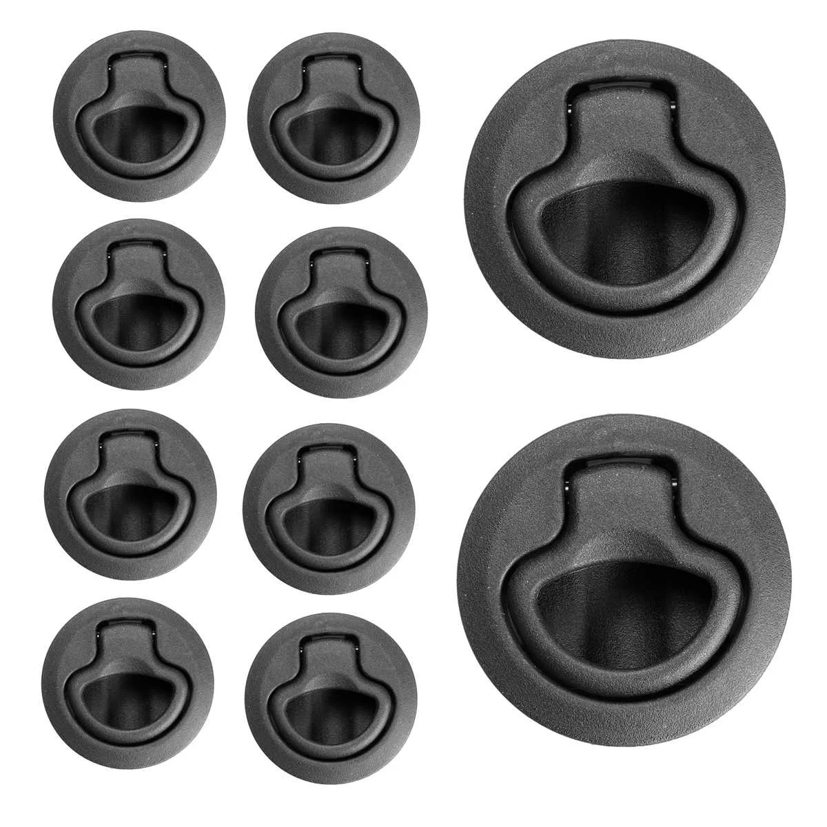 1/2/4PCS Plastic Flush Latch Boat RV Toilet Door Lock Latch Yacht Deck Cabinet Door Handle Buckle Lock Latch Tool Lock Box
1/2/4PCS Plastic Flush Latch Boat RV Toilet Door Lock Latch Yacht Deck Cabinet Door Handle Buckle Lock Latch Tool Lock Box