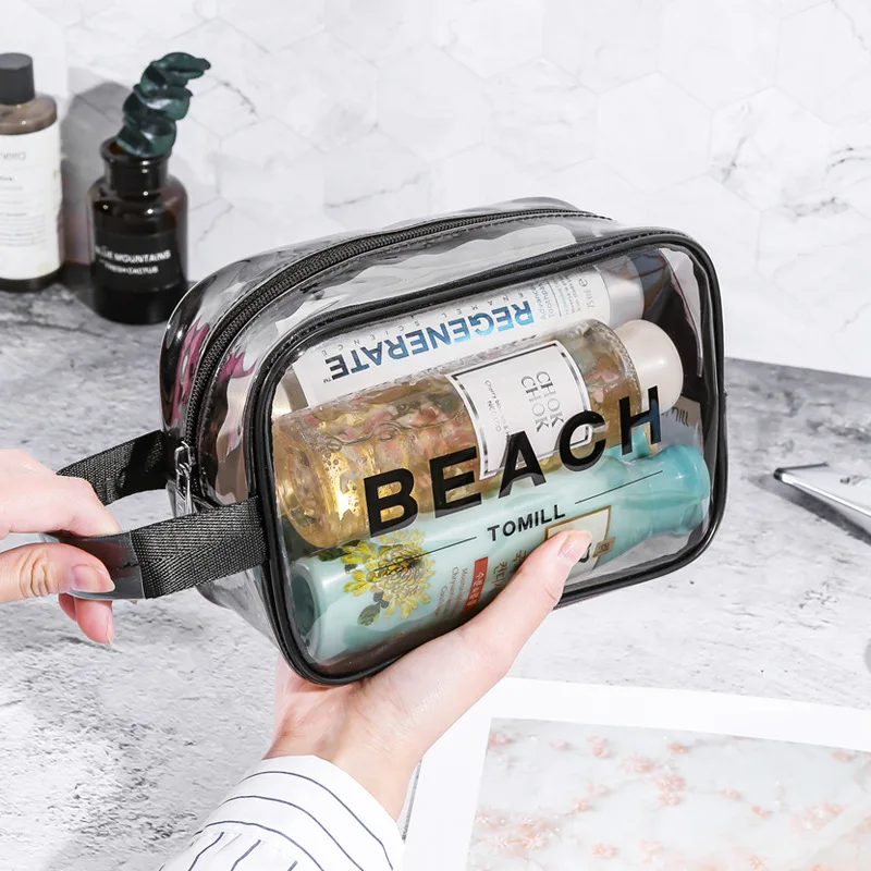 PVC Colorful Wash Cosmetic Storage Bags Waterproof Beach Fitness Swimming Toiletries Pouch Women Transparent Makeup Organizer
PVC Colorful Wash Cosmetic Storage Bags Waterproof Beach Fitness Swimming Toiletries Pouch Women Transparent Makeup Organizer