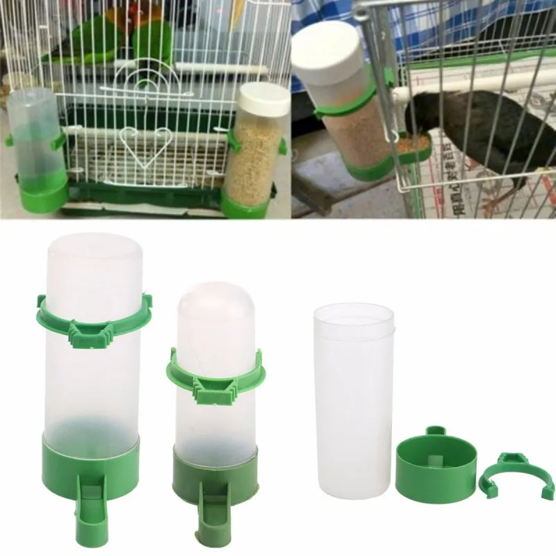 1Pc Pet Bird Drinker Feeder with Waterer Clip Parrot Leak Proof Kettle Pets Plastic Food Water Dispenser
1Pc Pet Bird Drinker Feeder with Waterer Clip Parrot Leak Proof Kettle Pets Plastic Food Water Dispenser