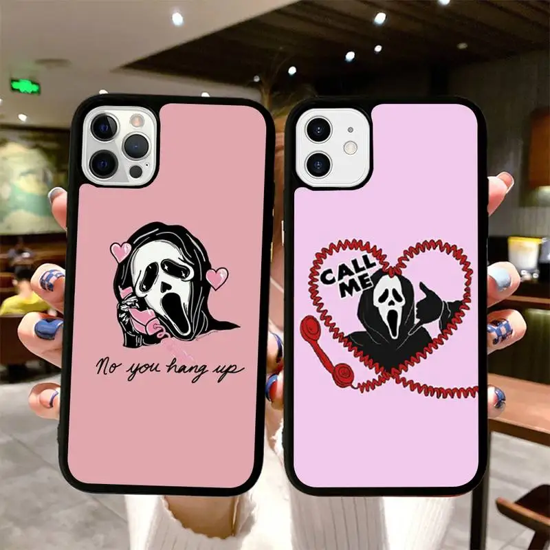 Scream ghost Horror Funny Phone Case Silicone PC+TPU Case for iPhone 11 12 13 Pro Max 8 7 6 Plus X SE XR Hard Fundas
Scream ghost Horror Funny Phone Case Silicone PC+TPU Case for iPhone 11 12 13 Pro Max 8 7 6 Plus X SE XR Hard Fundas