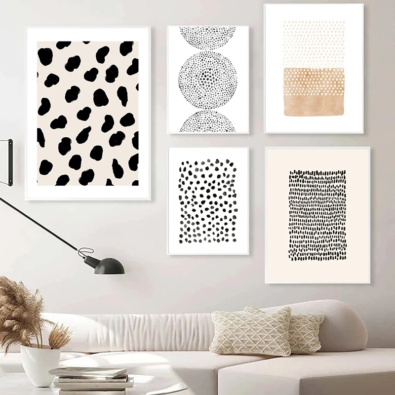 Polka Dots Pattern Prints Neutral Wall Art Picture Modern Minimalist Geometric Canvas Painting Bedroom Living Room DecorPoster
Polka Dots Pattern Prints Neutral Wall Art Picture Modern Minimalist Geometric Canvas Painting Bedroom Living Room DecorPoster