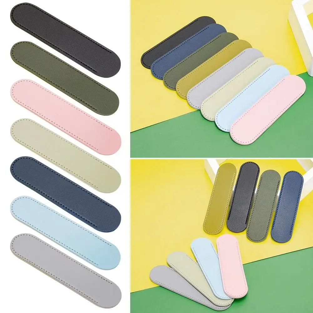 5pcs Stationery Supplies PU Leather Gifts Cute Pen Storage Bag Pencil Case Pen Cover Protective Sleeve 
5pcs Stationery Supplies PU Leather Gifts Cute Pen Storage Bag Pencil Case Pen Cover Protective Sleeve