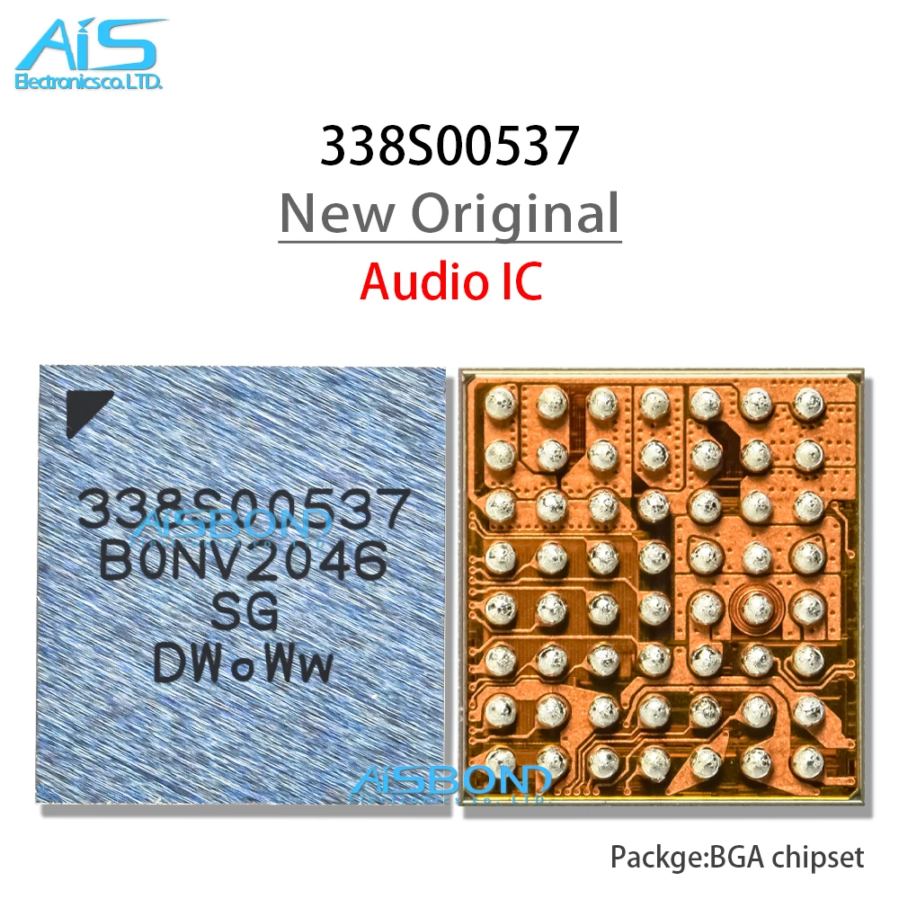 2-10Pcs/Lot Original new 338S00537 Audio IC For iPhone 12 Pro Max 12Pro 12ProMax ring code IC chip 
2-10Pcs/Lot Original new 338S00537 Audio IC For iPhone 12 Pro Max 12Pro 12ProMax ring code IC chip