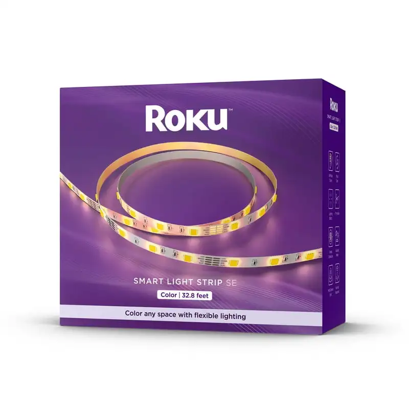 Light Strip 32.8 Foot with 16 Million Color Options, White Light Option, and Custom Presets
Light Strip 32.8 Foot with 16 Million Color Options, White Light Option, and Custom Presets