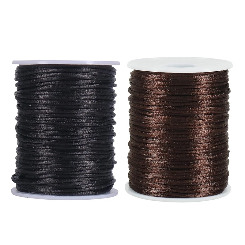 Satin Rattail Polyester Cord,295 Feet 2Mm Beading String For Macrame Bracelets, Jewelry Making, Arts And Crafts
Satin Rattail Polyester Cord,295 Feet 2Mm Beading String For Macrame Bracelets, Jewelry Making, Arts And Crafts
