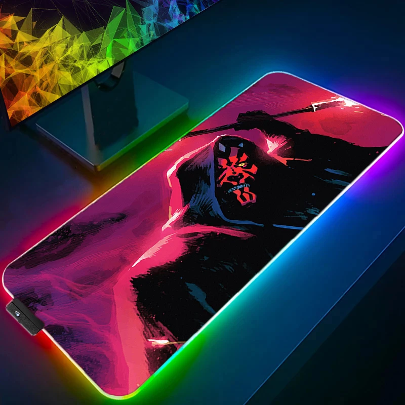Darth Maul Star Wars Gaming Mouse Pad Anime Laptop Speed Mats Keyboard Mat Rug Carpet Large Mousepad Gamer RGB LED Accessories
Darth Maul Star Wars Gaming Mouse Pad Anime Laptop Speed Mats Keyboard Mat Rug Carpet Large Mousepad Gamer RGB LED Accessories