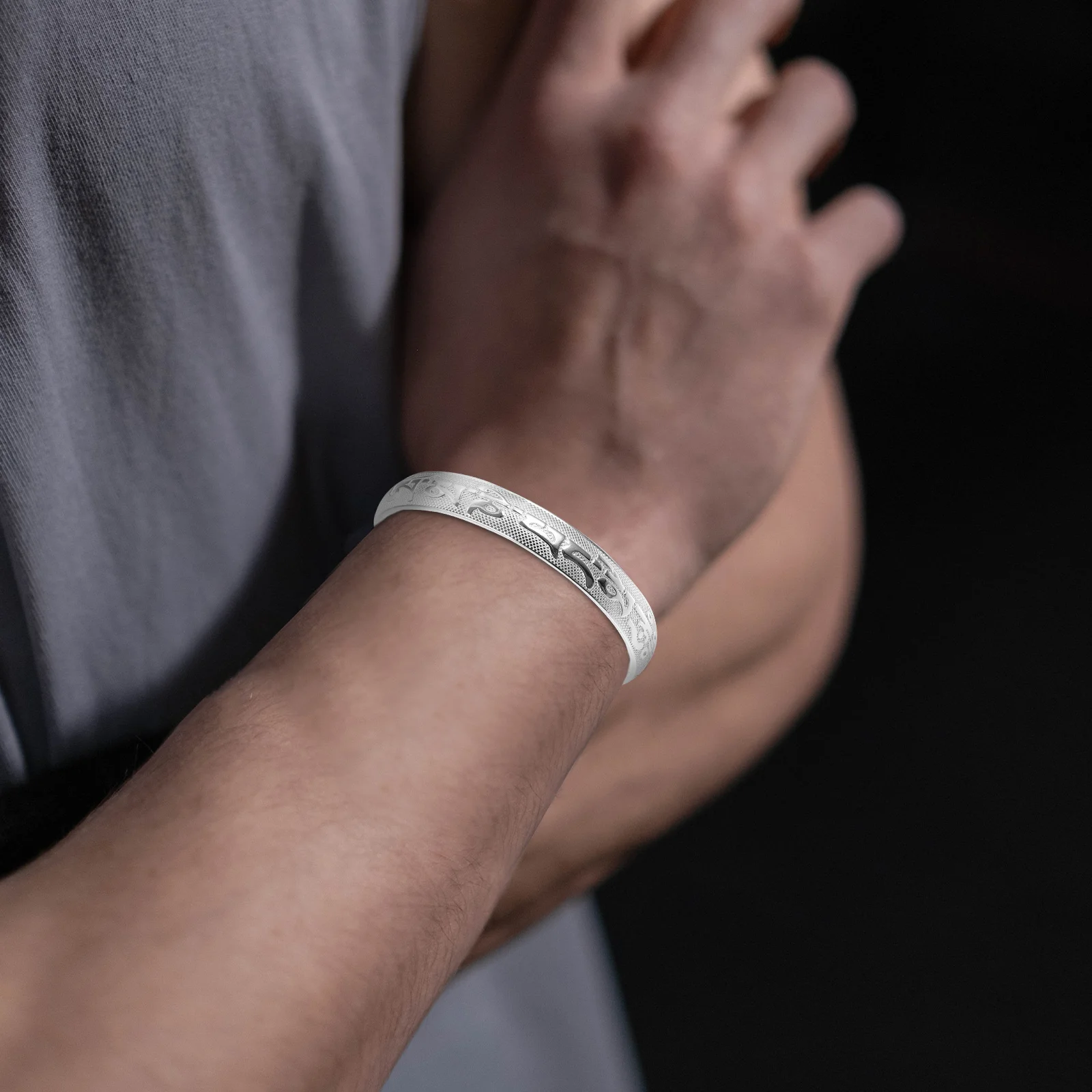 Sterling Silver Bracelet Women Mens Buddha Men's Bracelets Sanskrits Cuff Womens Bangle Decor
Sterling Silver Bracelet Women Mens Buddha Men's Bracelets Sanskrits Cuff Womens Bangle Decor