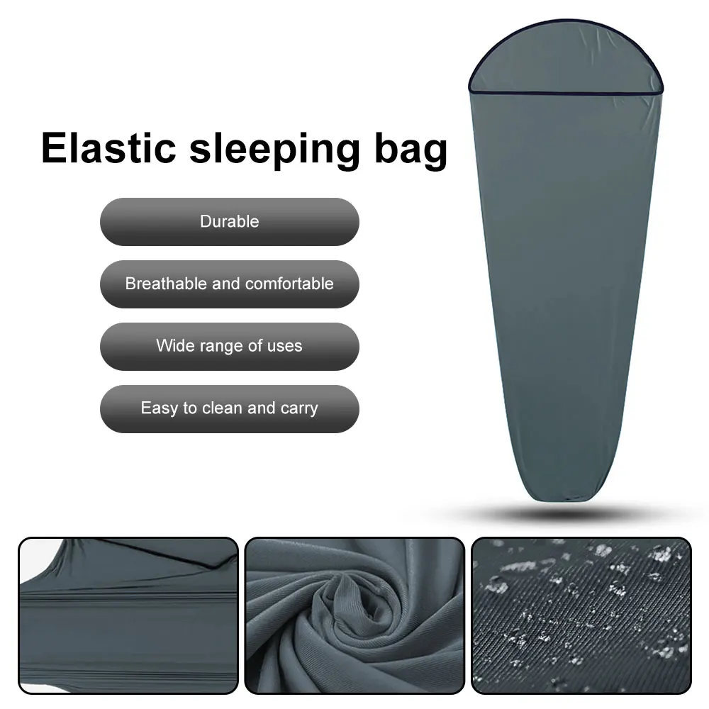 Outdoor Travel High Elasticity Sleeping Bag Liner Portable Carry Sheet Camping Travel Hotel Anti Dirty Sleeping Bag Sheet
Outdoor Travel High Elasticity Sleeping Bag Liner Portable Carry Sheet Camping Travel Hotel Anti Dirty Sleeping Bag Sheet