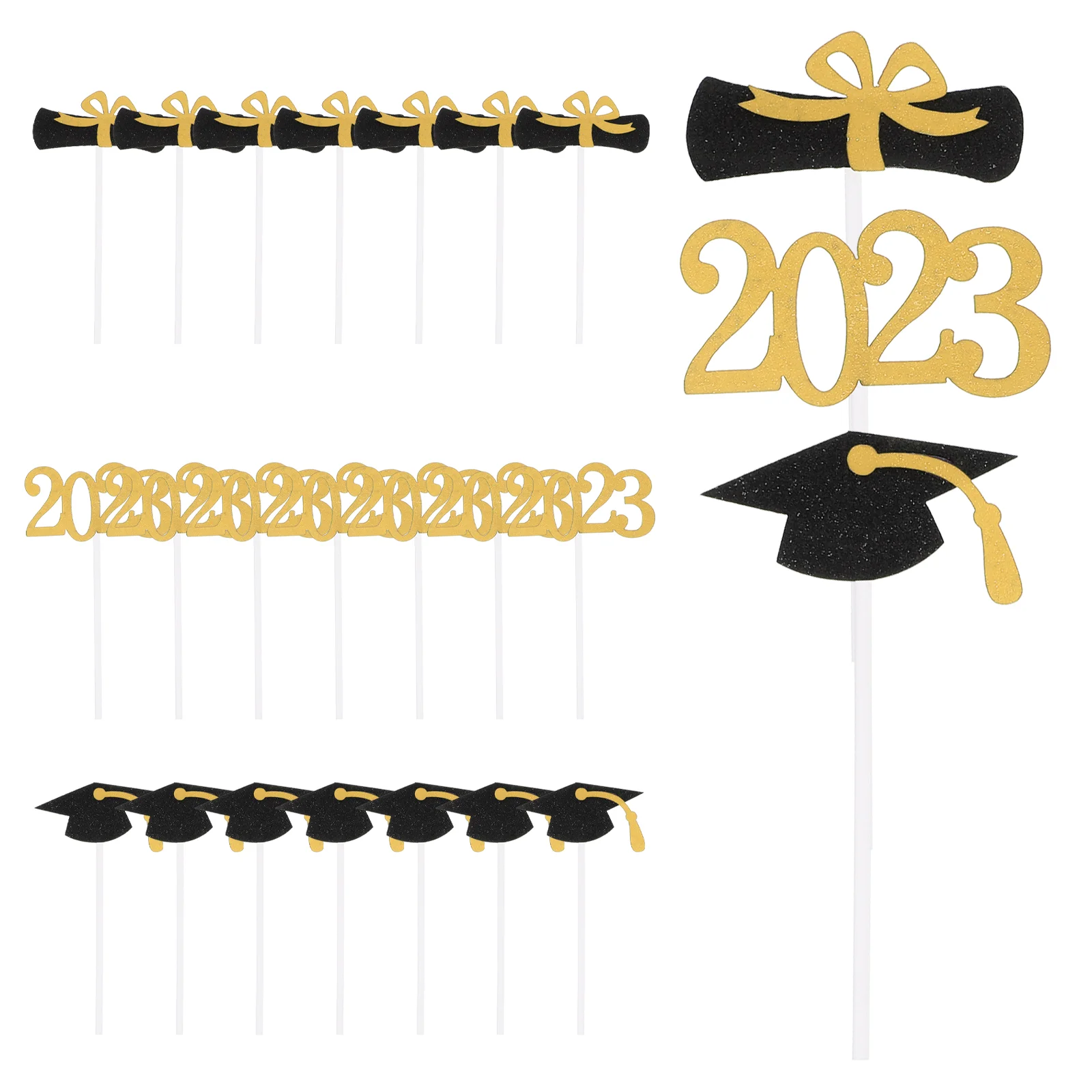 Graduation Cupcake Cake Picks Toppers Topper Decoration Stick Party Class Appetizer Decorations Cap Dessert Grad Sticks Pick
Graduation Cupcake Cake Picks Toppers Topper Decoration Stick Party Class Appetizer Decorations Cap Dessert Grad Sticks Pick
