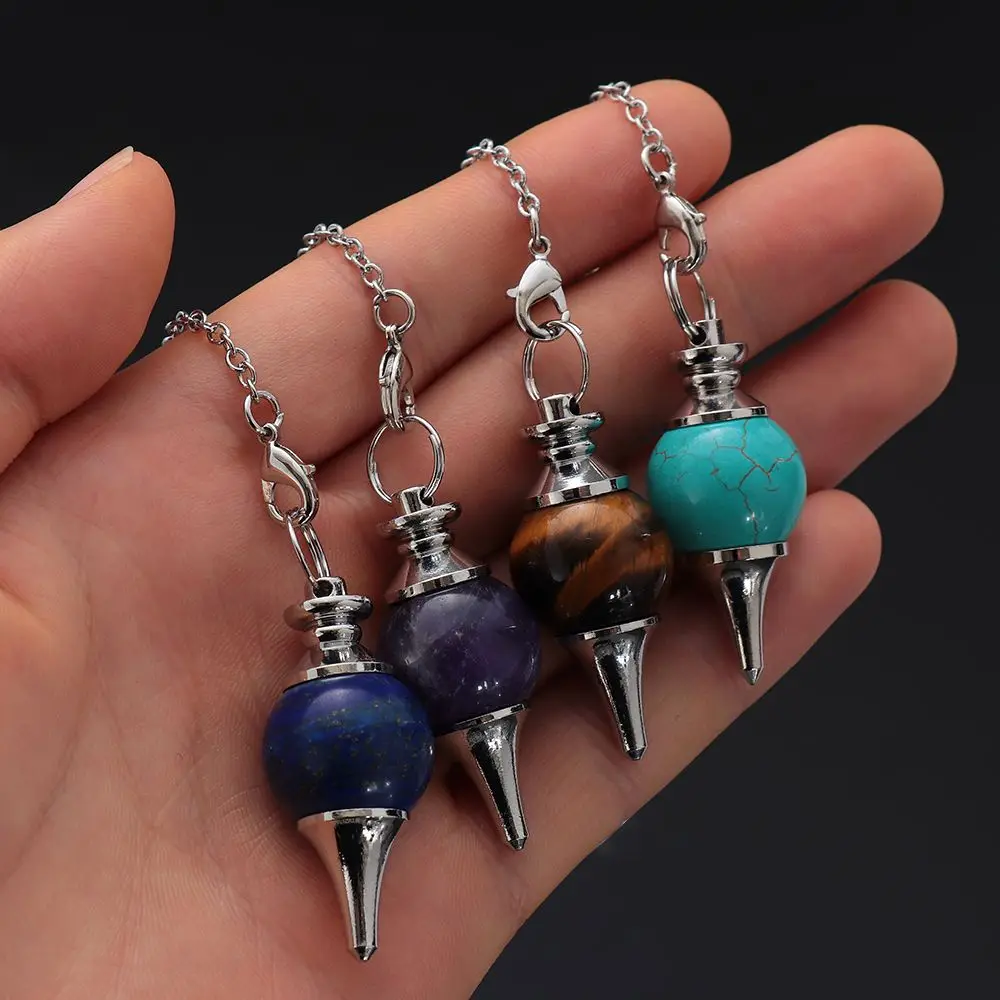 Balance Reiki Tiger Eye Pendulum Natural Stone Crystal Red Agates Pendulum Circular Cone Charm Pendant for Men Women Divination
Balance Reiki Tiger Eye Pendulum Natural Stone Crystal Red Agates Pendulum Circular Cone Charm Pendant for Men Women Divination
