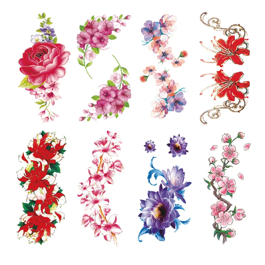 15 Pcs Temporary Tattoos Adults Flower Stickers Bridal Sleeves Applique Waterproof Miss Cherry
15 Pcs Temporary Tattoos Adults Flower Stickers Bridal Sleeves Applique Waterproof Miss Cherry