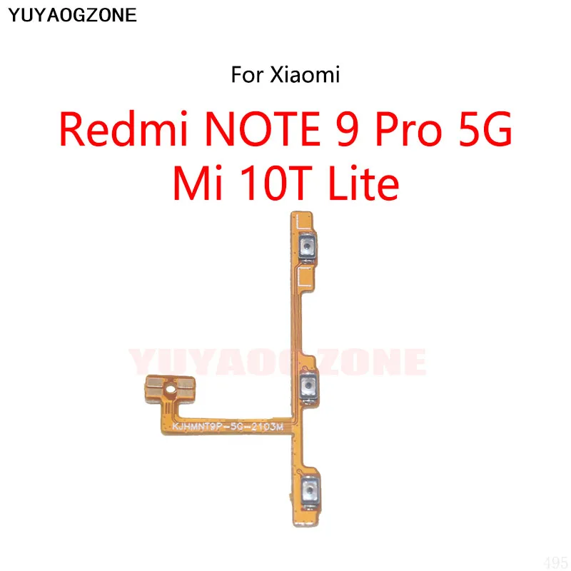 50 шт./лот для Xiaomi Redmi NOTE 9 Pro 5G / Mi 10T Lite Кнопка питания переключатель громкости кнопка отключения звука вкл./выкл. Гибкий кабель 
50 шт./лот для Xiaomi Redmi NOTE 9 Pro 5G / Mi 10T Lite Кнопка питания переключатель громкости кнопка отключения звука вкл./выкл. Гибкий кабель