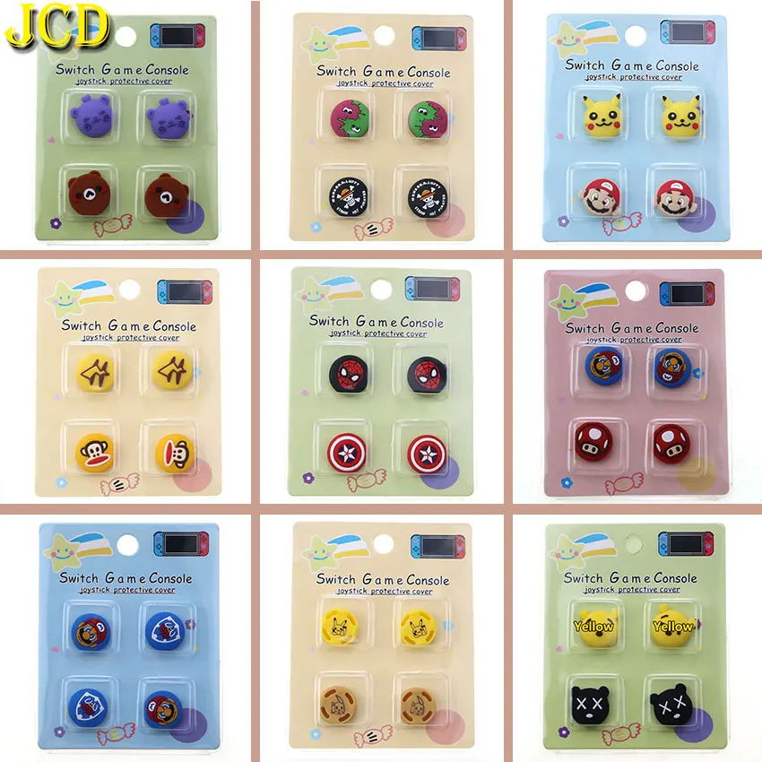 4pcs For Switch Lite NS Joystick Cover Silicone Soft Thumb Stick Grip Cap Skin Joy-Con Controller JoyCon Gamepad Thumbstick Case
4pcs For Switch Lite NS Joystick Cover Silicone Soft Thumb Stick Grip Cap Skin Joy-Con Controller JoyCon Gamepad Thumbstick Case