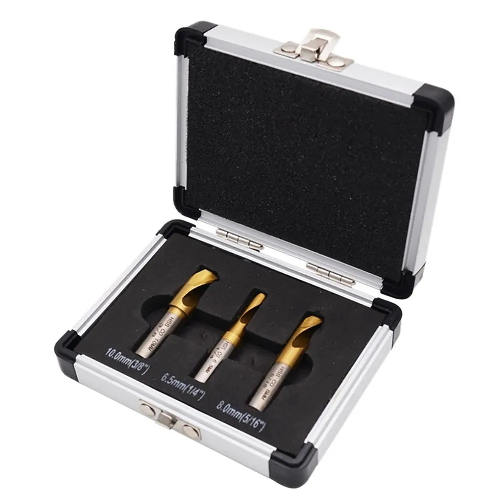 Brand New Spot Weld Cutter Welding Drill Bit Countersink Bit Durable Metal Hole Cutter Remover Point Drill Bits
Brand New Spot Weld Cutter Welding Drill Bit Countersink Bit Durable Metal Hole Cutter Remover Point Drill Bits