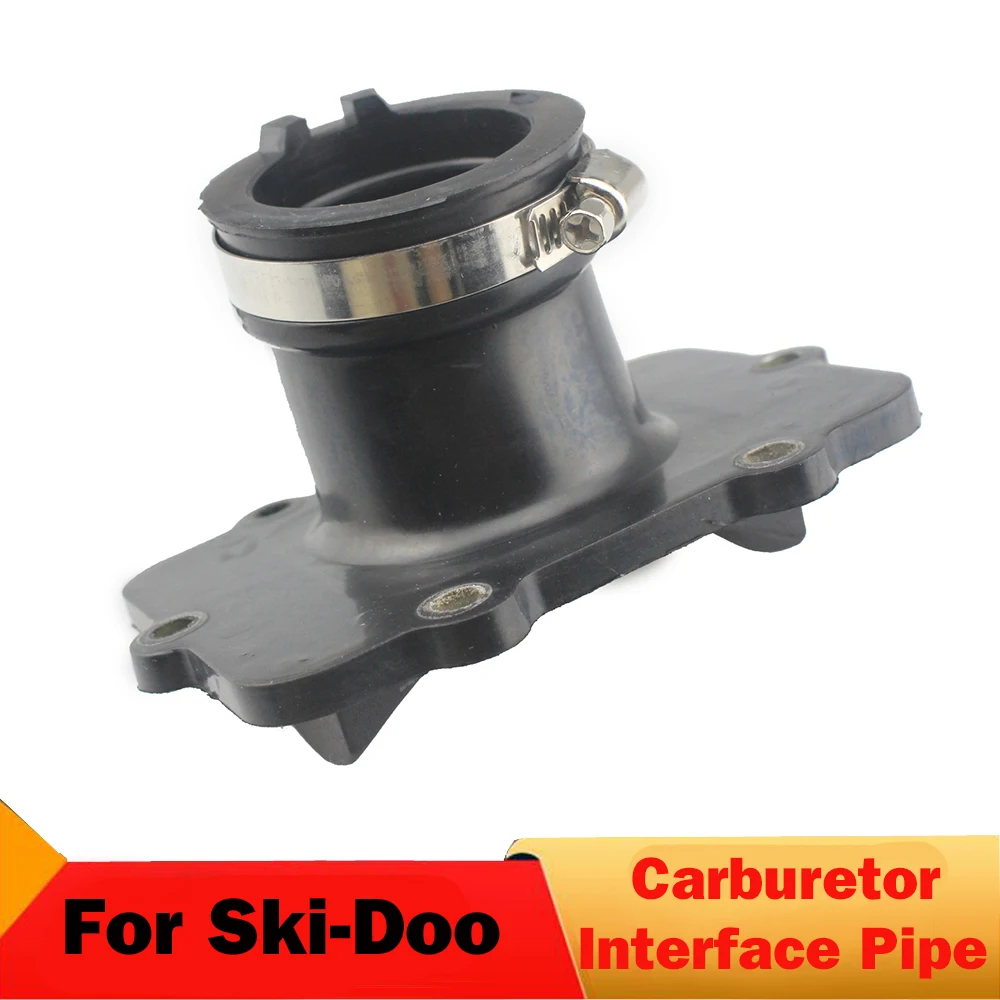 Motorcycle Carburetor Adapter Interface Inlet Intake Pipe For Ski-Doo Expedition 550F Sport GSX 550F Summit 550F 420867300 
Motorcycle Carburetor Adapter Interface Inlet Intake Pipe For Ski-Doo Expedition 550F Sport GSX 550F Summit 550F 420867300