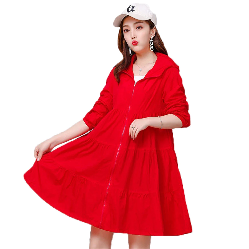 Новая женская одежда для защиты от солнца, Летние шифоновые толстовки, ветровка, женские длинные пальто большого размера, свободные женские тонкие куртки
Новая женская одежда для защиты от солнца, Летние шифоновые толстовки, ветровка, женские длинные пальто большого размера, свободные женские тонкие куртки