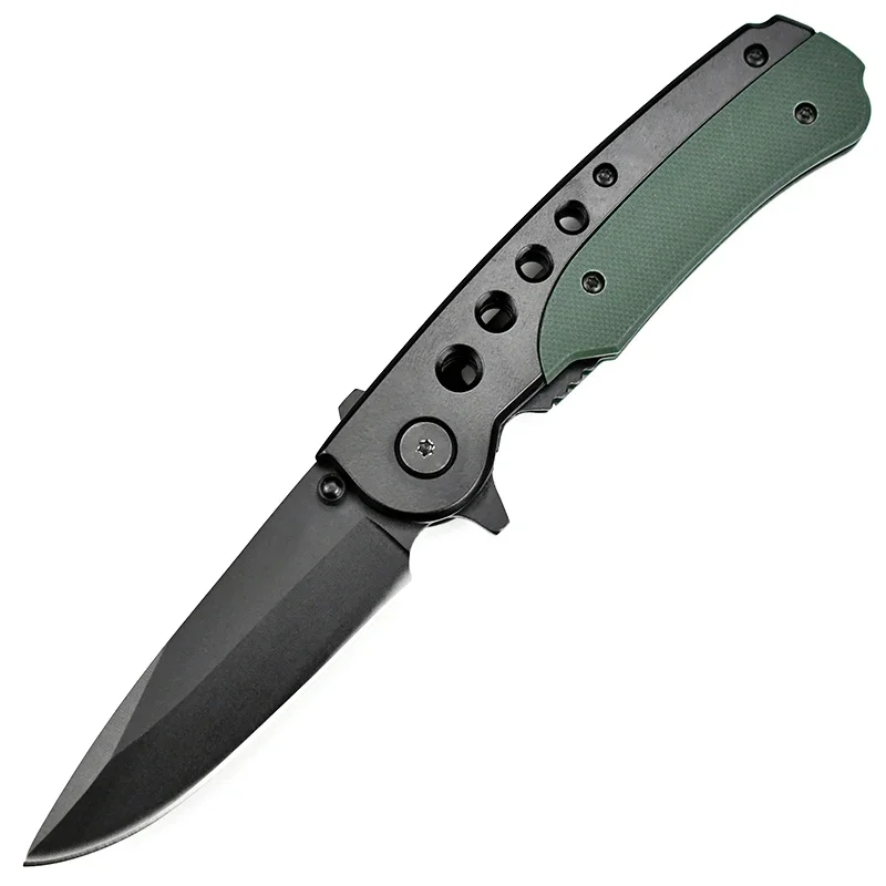Customs OEM factory price 440c steel G10 handle pocket folding outdoor knife hunting knife camping hiking fishing survival
Customs OEM factory price 440c steel G10 handle pocket folding outdoor knife hunting knife camping hiking fishing survival
