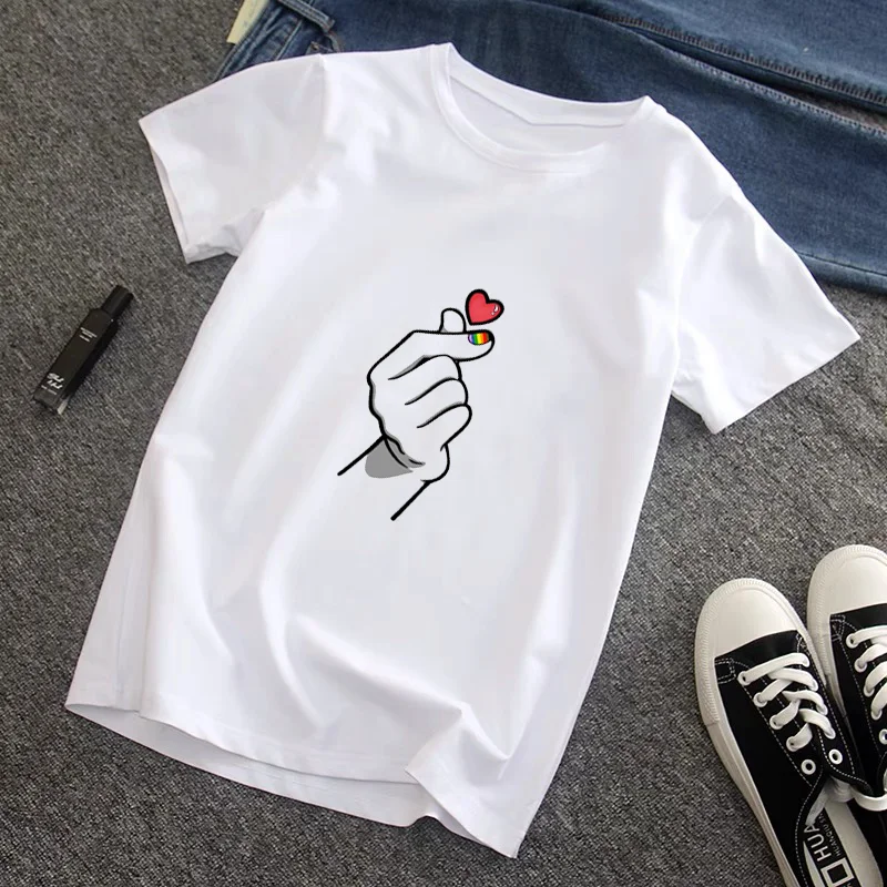 New Arrival Female Stylish Harajuku T Shirt Summer Cartoon Print Simple Ladies Short Sleeve O-neck Women Top Tees Loose Clothes
New Arrival Female Stylish Harajuku T Shirt Summer Cartoon Print Simple Ladies Short Sleeve O-neck Women Top Tees Loose Clothes
