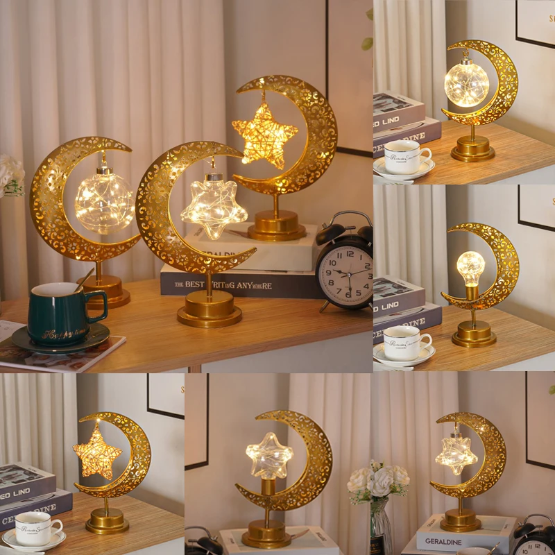 EID Mubarak Moon LED Lamp Ornament Candle Light Ramadan Decoration for Home Islamic Muslim Party Lamp Decoration Night Light
EID Mubarak Moon LED Lamp Ornament Candle Light Ramadan Decoration for Home Islamic Muslim Party Lamp Decoration Night Light
