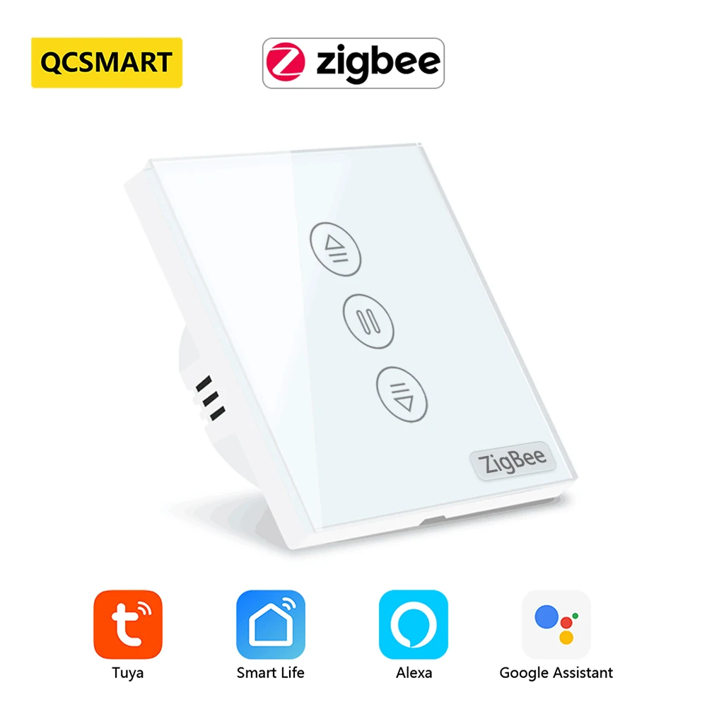 Умные шторы QCSMART Tuya ZigBee
Умные шторы QCSMART Tuya ZigBee