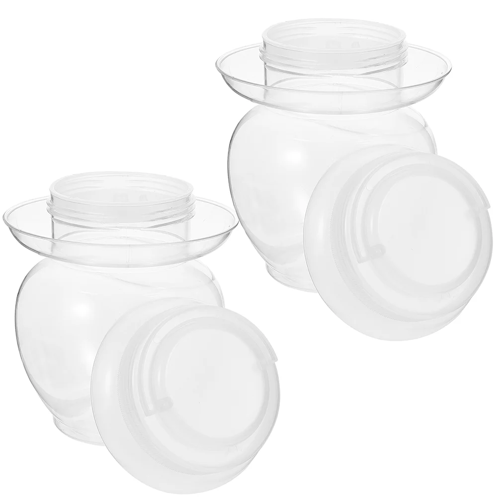 2Pcs Convenient Reusable Household Multi-function Fermenting Jars Fermentation Jar Pickle Holder for Storage Home Daily
2Pcs Convenient Reusable Household Multi-function Fermenting Jars Fermentation Jar Pickle Holder for Storage Home Daily