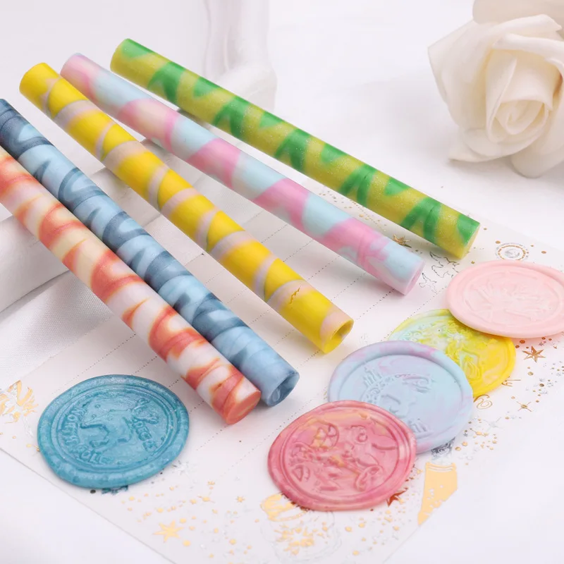 

DIY Seal Wax Sticks for Melting Glue Gun Sealing Wax Sticks Wedding Party Invitation Sealing Wax Fashion Gift Decoration