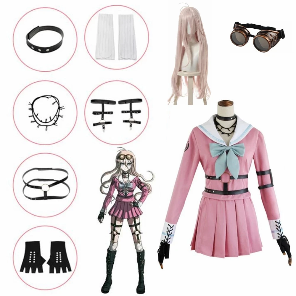 Anime Danganronpa V3 Miu Iruma Cosplay Costumes Women Dress Girls Uniforms clothing
Anime Danganronpa V3 Miu Iruma Cosplay Costumes Women Dress Girls Uniforms clothing